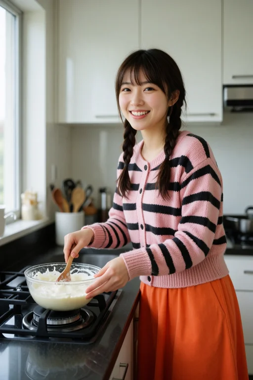 A Realistic Lifestyle Photograph Of A 22-year-old Taiwanese...