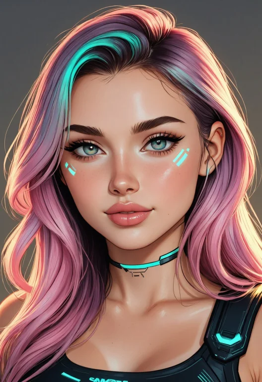 Cyberpunk Aesthetic, , Masterpiece, Hdr, Professional, Studi...