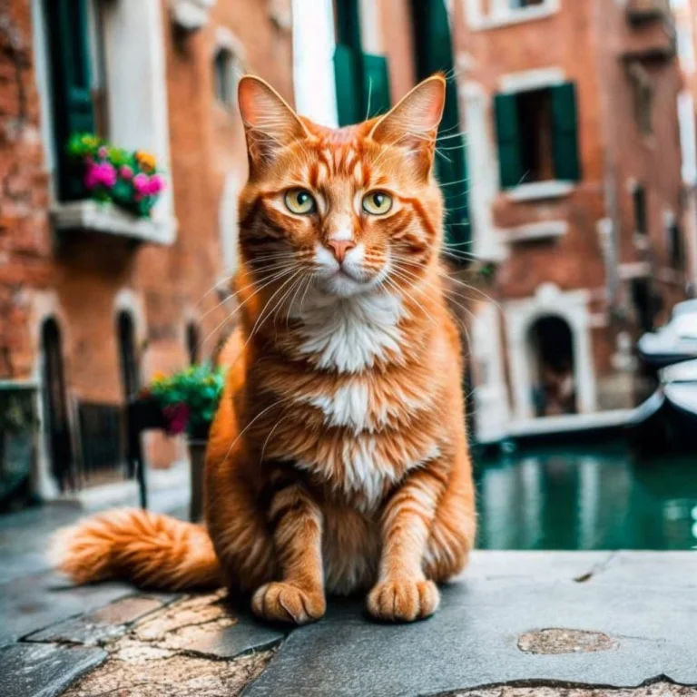 Photo, Medium-close Establishing Scene, Gingertomcat In Veni...