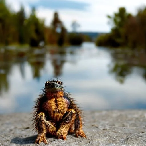 A Portrait An Anthropomorphic Dinosaur1.6araknope.5, Landsca...