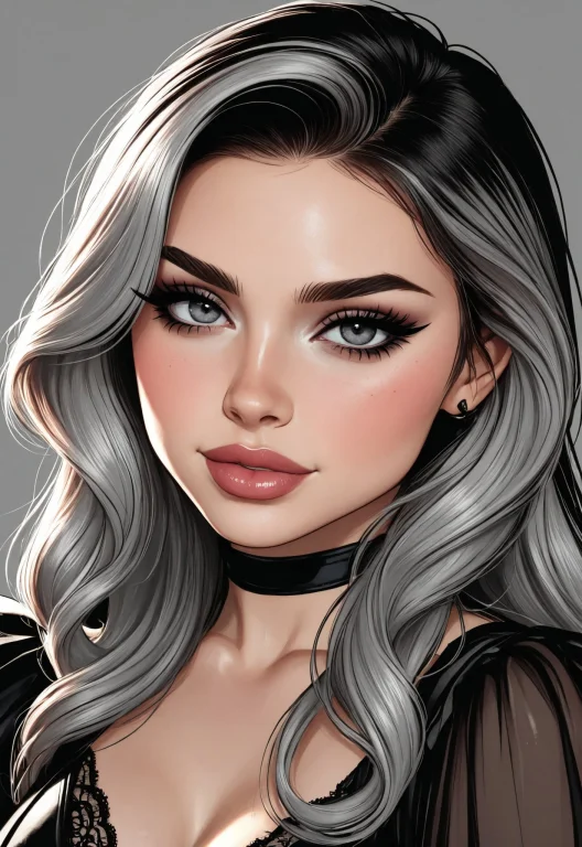 Gothic Glam Aesthetic, , , Hdr, Professional, Studio Quality...