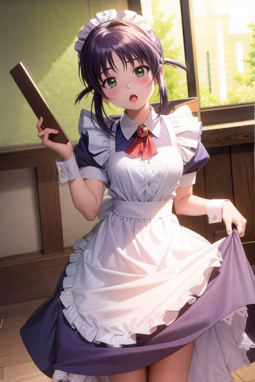 Masterpiece, Best Quality,andou Mahoro, 1girl, Solo, Green E...