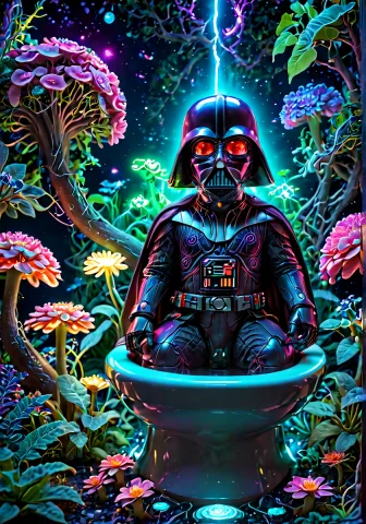 Nature Shot With Cinematic Still Hyperdetailed Photography O... — SDXL AI Prompt: nature shot with cinematic still hyperdetailed photography of A chibi pink darth...