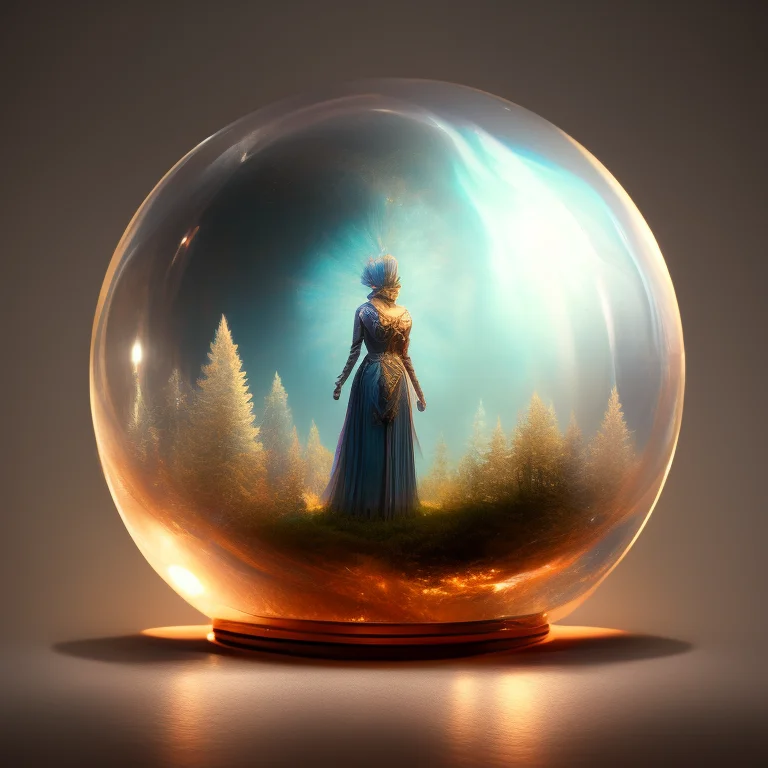 Oldjourney Your Fate Revealed Inside A Crystal Ball, Crystal...