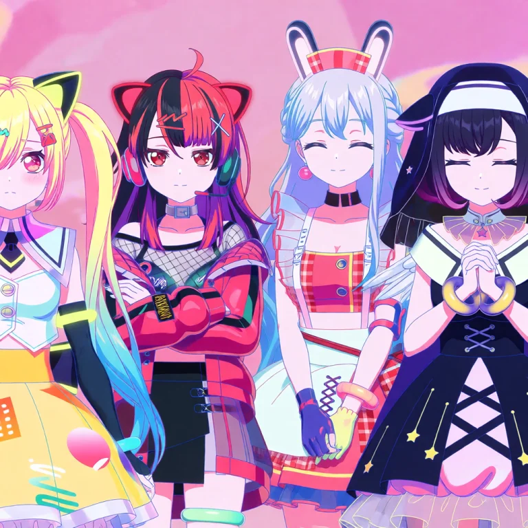 Lorabangdreamyumemita121381,four Anime-style Female Characte...