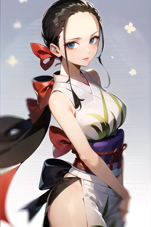 Masterpiece, Best Quality, Looking At Viewer, 1girl, Black H...