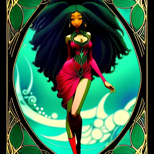 In The Style Of Art Nouveau, Beautiful, Trending In Artstati...