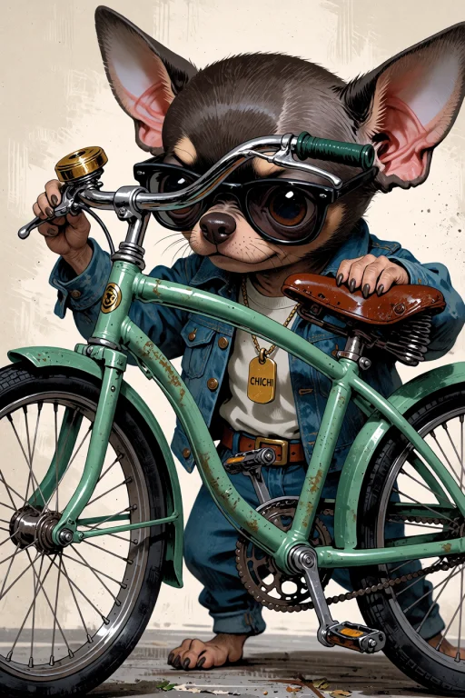 , A Close-up Detail Shot Of A Tiny Bipedal Anthropomorphic C...
