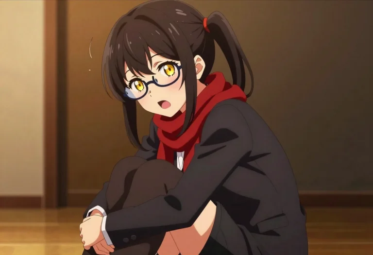 1girl, Solo, Shoulder-length Hair, Twintails, Yellow Eyes, B...