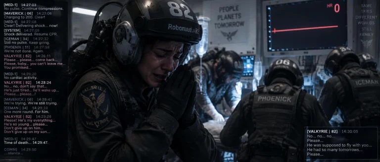 Death Scene With Conversation Transcripts, Topgunastro Pilot...