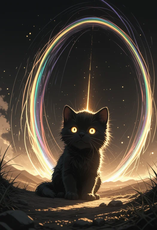 S1dram, Smo0thl1nes Zidiusart, A Tiny, Fluffy Black Kitten S...