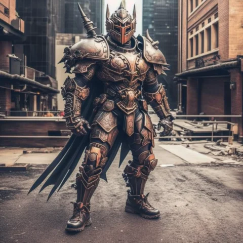 Photo Of Intimidating Neonmutation Chaoticspheres Grimknight... — Stable Diffusion AI Prompt: photo of intimidating (NeonMutation ChaoticSpheres GrimKnights:1) Future Cyber C...
