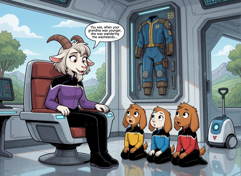 A Detailed Digital Comic The Scene Is An Elegant Room In A S...