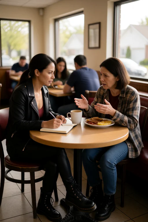 Jessicaramirez, Photorealistic. Jessica Sits Across From An...