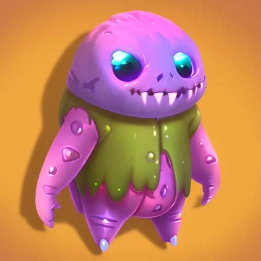 Rpgicondiff0.15 A Cute Monster, Stylized, Digital Painting,...