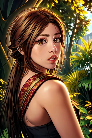 1girl, Loraparkh0.7 Parkh, Vector Art, Hairy Ugly Orangutan,... — Stable Diffusion AI Prompt: 1girl, parkh, Vector Art, Hairy Ugly Orangutan, natural lighting, (romanticism...
