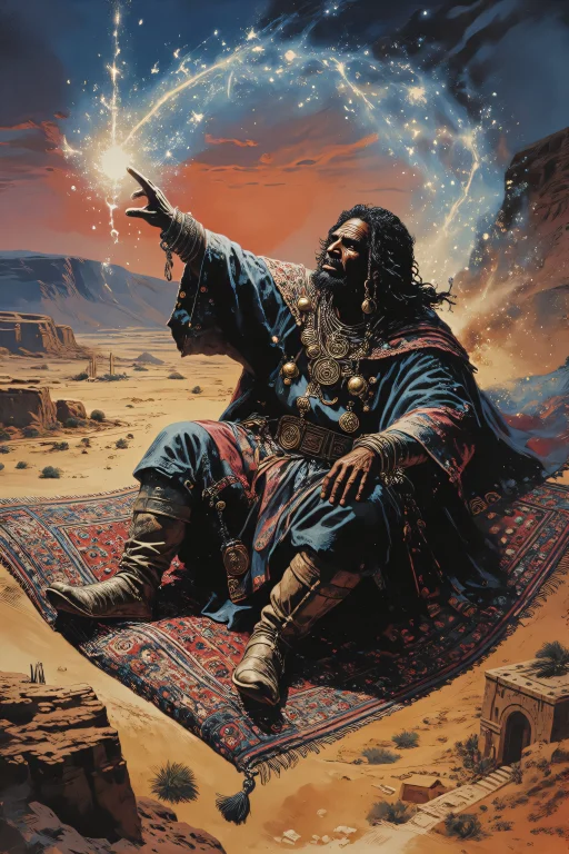 Zidiusart, Dark Fantasy Art Style, Classic 1970s1980s Hand-p...