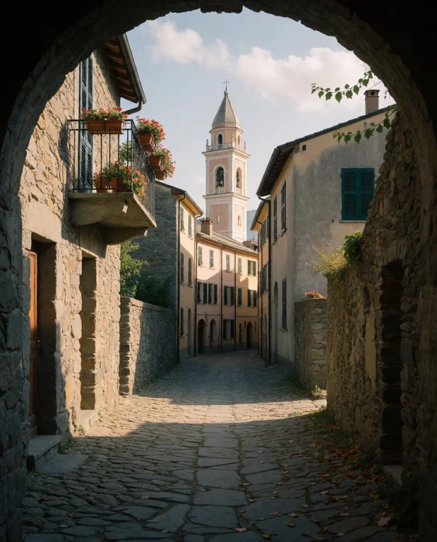 The Image Is A Peaceful, Documentary-stlye Photograph Of A S...