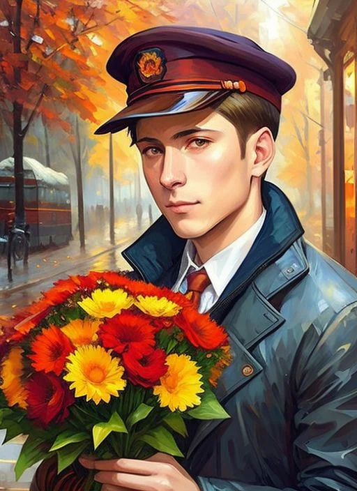 Style By Style-autumn, Charlie Bowater Realistic Lithography...