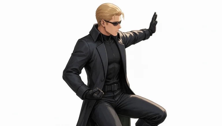 Wesker Melee Pose