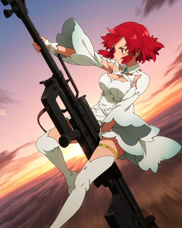 Anime Coloring1.6,1female,solo,sky,in Sky High,dutch Angle,...