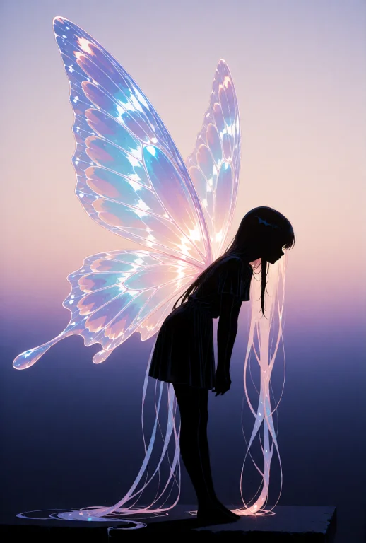 A Fairy Woman With A Slim Build Is Captured In A Full Body,...