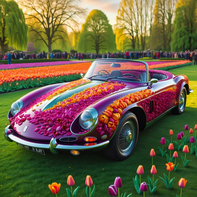 Masterpiece, Highly Detailed, Witty Concept Art, A Sleek Vin...