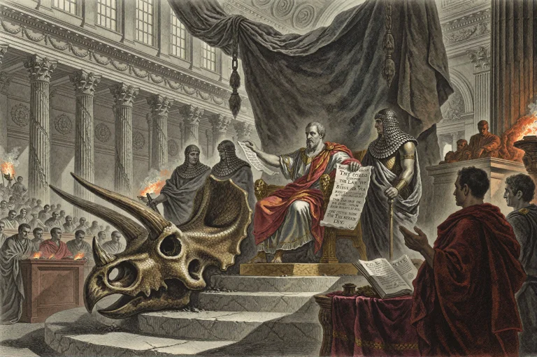 Giovanni Battista Piranesi The Senate Of The Dinosaur Empire...