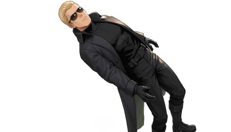 Wesker Dodge Pose