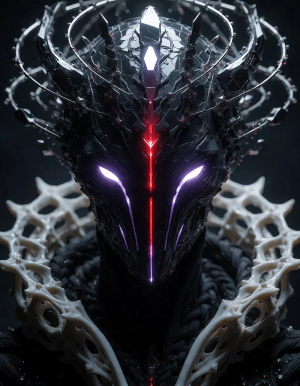 A High-contrast Portrait Of Divinity As A Void-dwelling Alie...