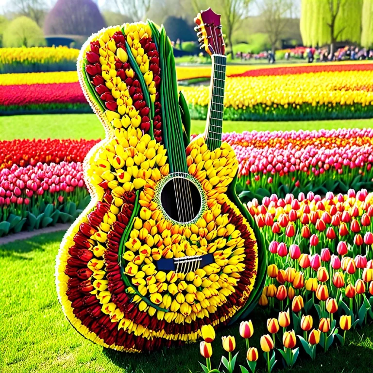 Jaynl-tm, Made Of Tulips, An Acoustic Guitar Composed Entire...