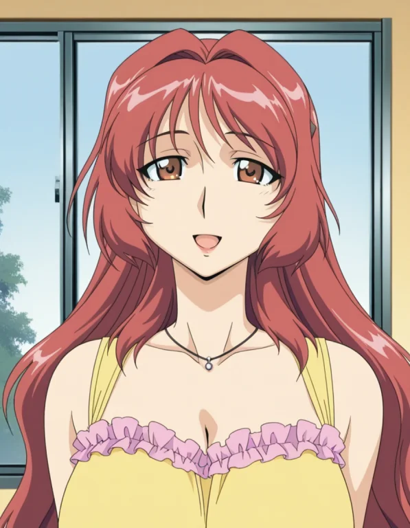 Kozuetakamadg, Loverinlaw, 1girl, Smile, Openmouth, Lookinga...