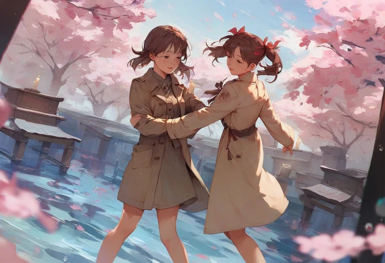 Score9, Score8up, Score7up, 1girl, Brown Hair, Twintails, Ha...
