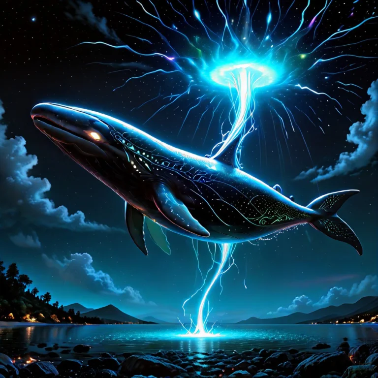 Detailed, 8k Uhd, High Quality, Masterpiece, Bioluminescent...