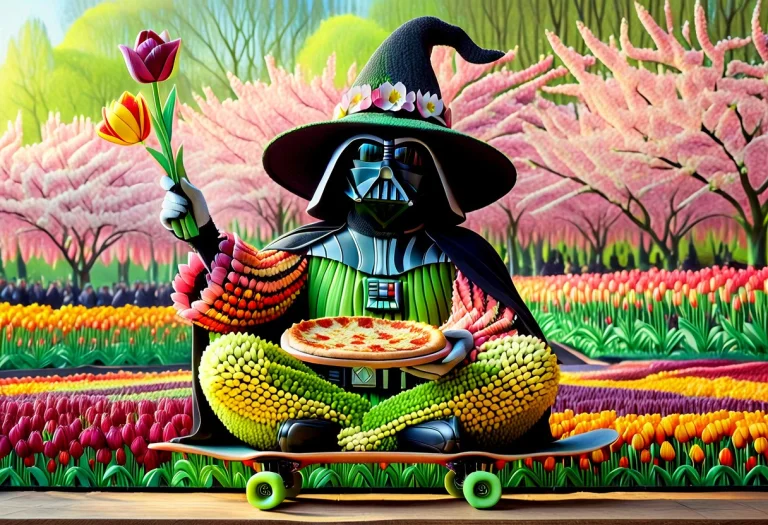 Lazyneg, Jaynl-tm, Made Of Tulips, Darth Vader Fedora, Wide...