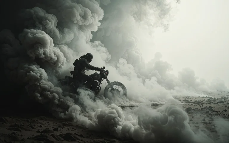 This Is A Sci-fi Scene. The Image Is Horizontally Oriented,...