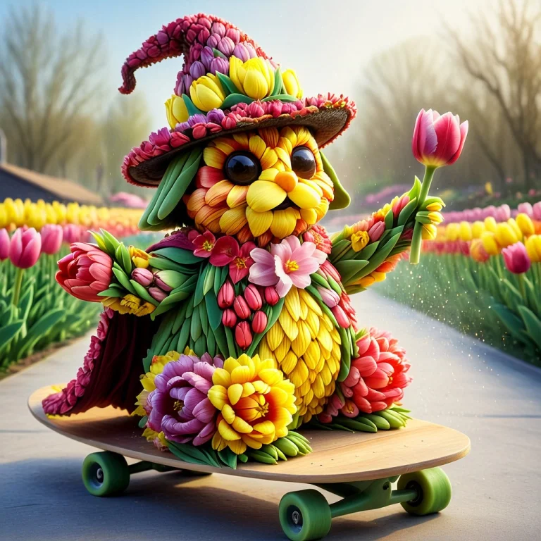 Lazyneg, Jaynl-tm, Made Of Tulips, Made Of Flowers Masterpie...