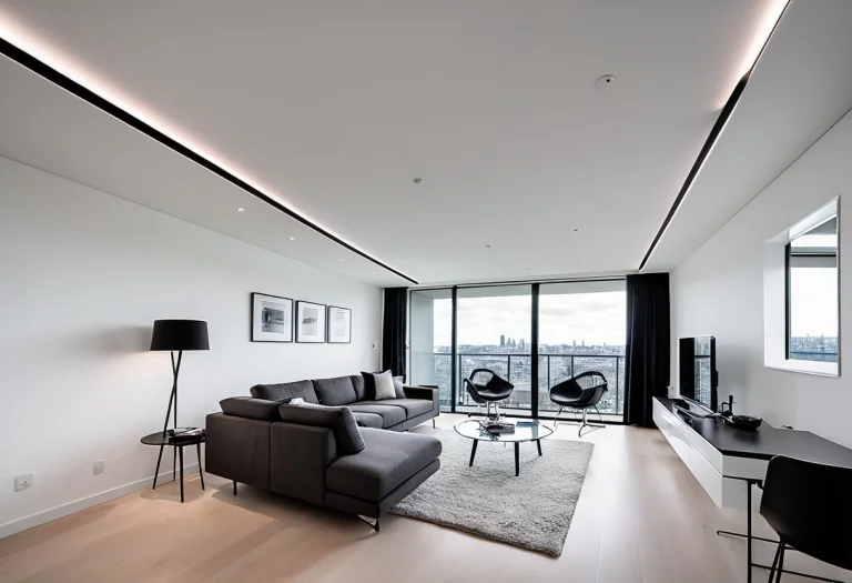 Professional Interior Photography Of A Luxury Apartment. The...