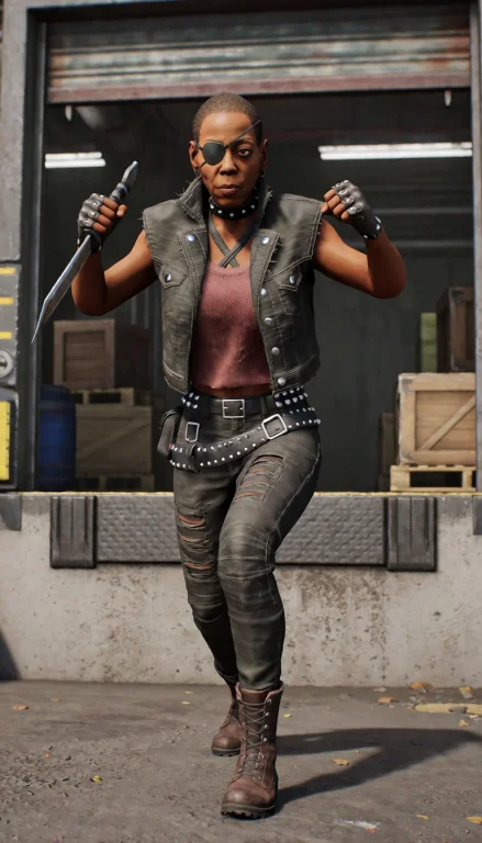 Gcalli, 3d Render, Callisto From Marvels Wolverine, Full Bod...