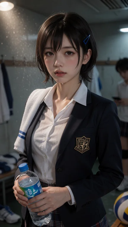 清水洁子,高清写实风格、细节锐利、肌肤纹理逼真、光影柔美、超...