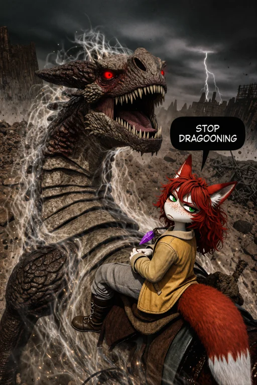 Dutch Angle, A Highly Detailed Cinematic 3d Dark Fantasy Sce...