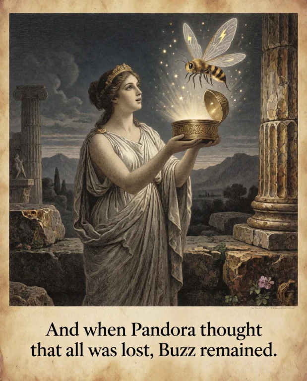 A Richly Detailed Vintage Mythological Storybook Illustratio...