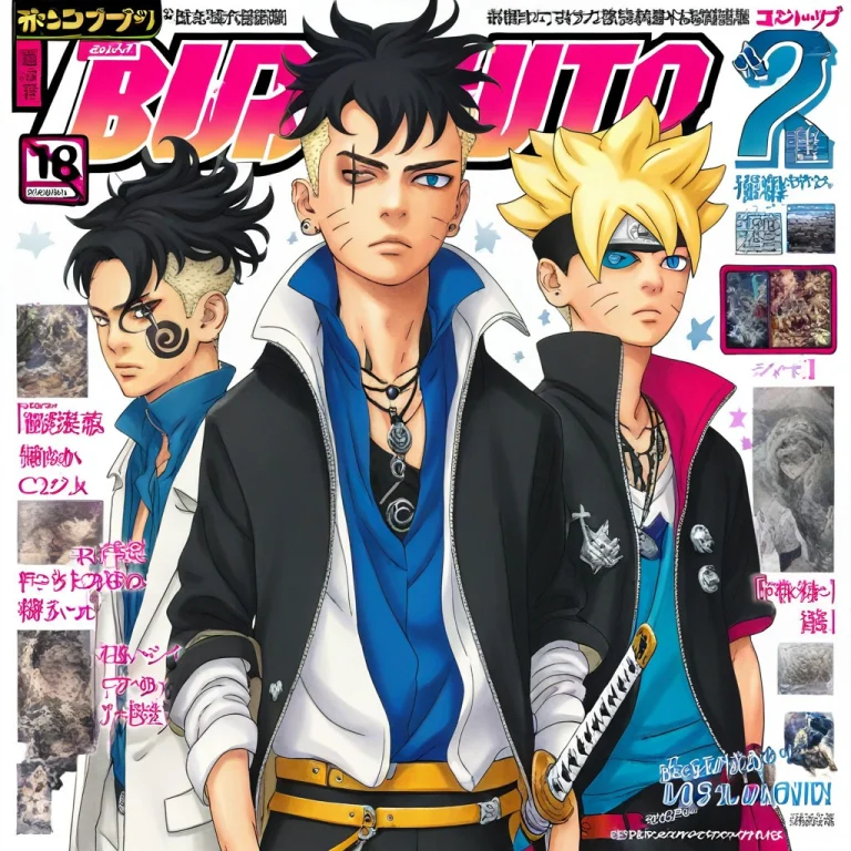 Tbvartstyle, Tbvbolt, Kawaki Boruto, Marker Medium, Magazine...