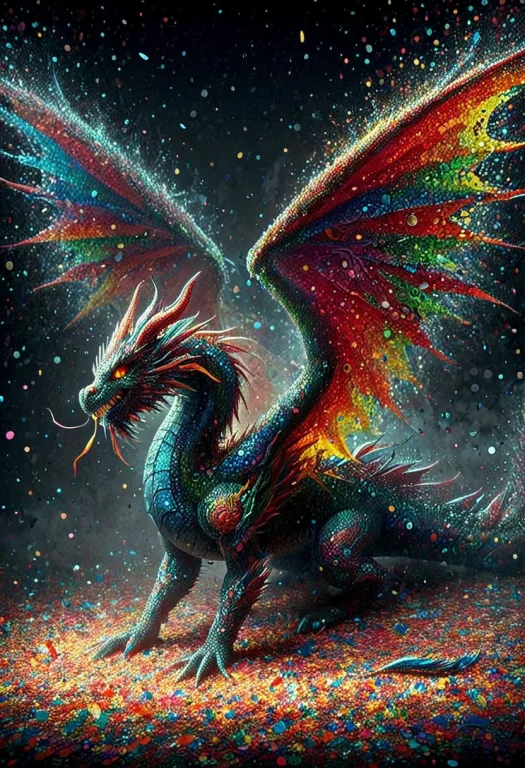 H0rr0rstyl3, Digital Art Images, Beautiful, Fantasy, Dragon...