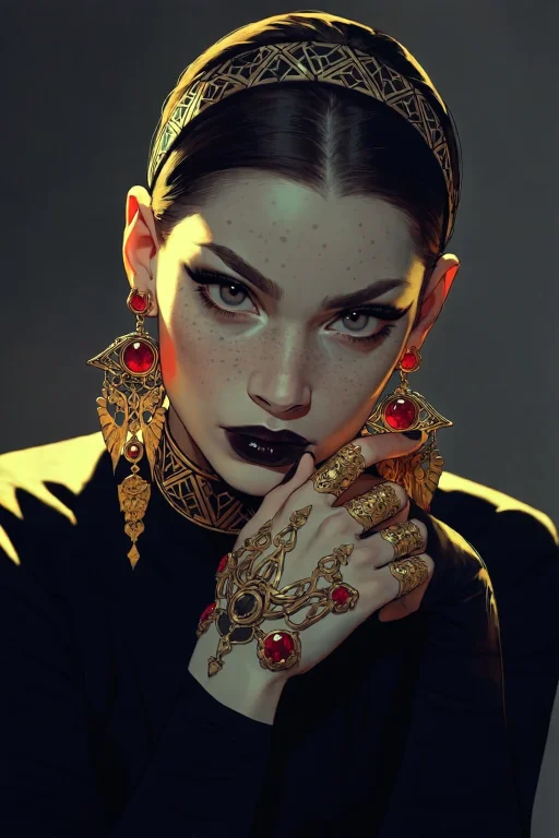 Grim, Dark, Painting Medium, Masterwork, Concept Art, Pop Su...