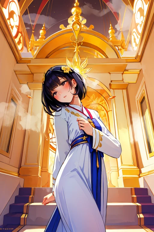1girl, Loranekomugiharu0.8, Designed By Victor Horta And Edo...