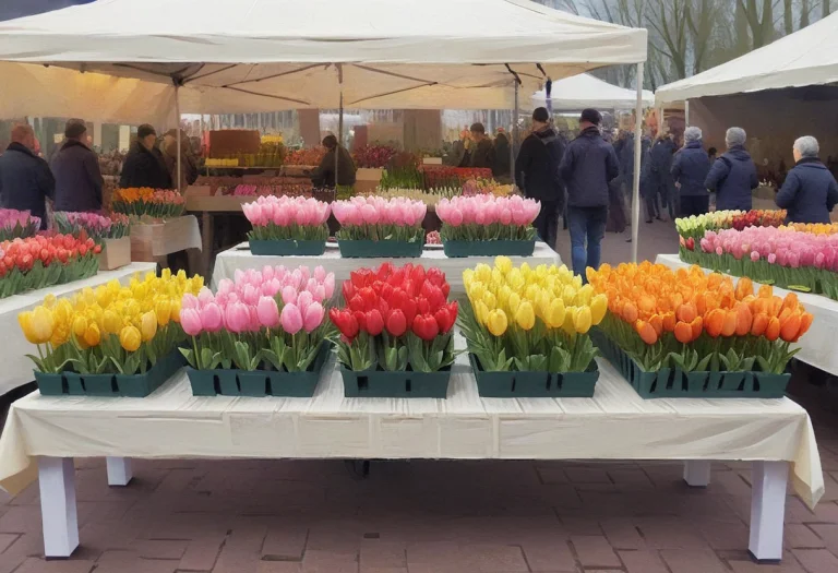 Painterly Style, Flowers, A Table, Flower Market, Loratulipm...