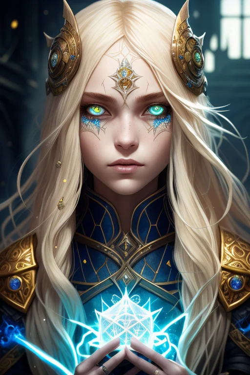 Highly Detailed Sorceress, Glowing Soulful Eyes ,thick Lips,...