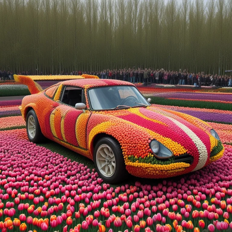 Jaynl-tm, Made Of Tulips, A Racecar