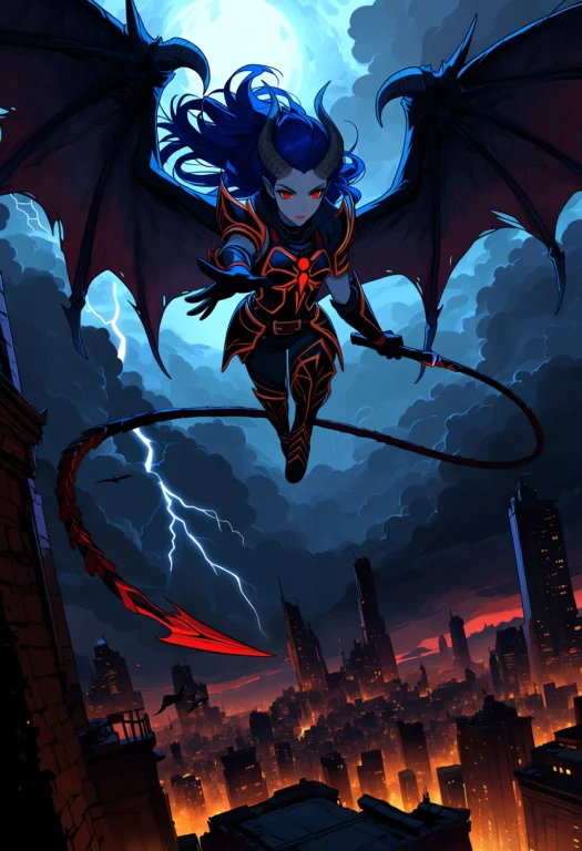 Masterpiece, Best Quality, Anime Style, 1girl, Flying, Queen...